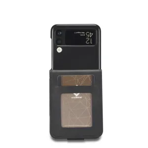 IMEEKE Peňaženkový kryt Samsung Galaxy Z Flip4 5G čierny