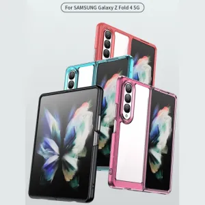 CRYSTAL Ochranný kryt Samsung Galaxy Z Fold4 5G modrý