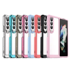CRYSTAL Ochranný kryt Samsung Galaxy Z Fold4 5G modrý