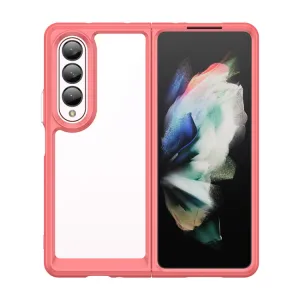 CRYSTAL Ochranný kryt Samsung Galaxy Z Fold4 5G červený