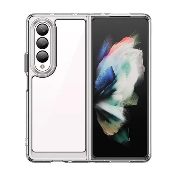 CRYSTAL Ochranný kryt Samsung Galaxy Z Fold4 5G priehľadný