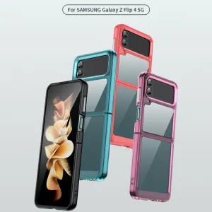 CRYSTAL Ochranný kryt Samsung Galaxy Z Flip4 5G šedý