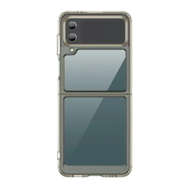 CRYSTAL Ochranný kryt Samsung Galaxy Z Flip4 5G šedý