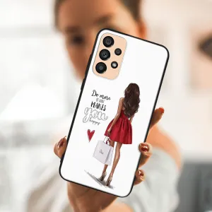 MY ART Ochranný obal Samsung Galaxy A53 5G -RED DRESS (137)