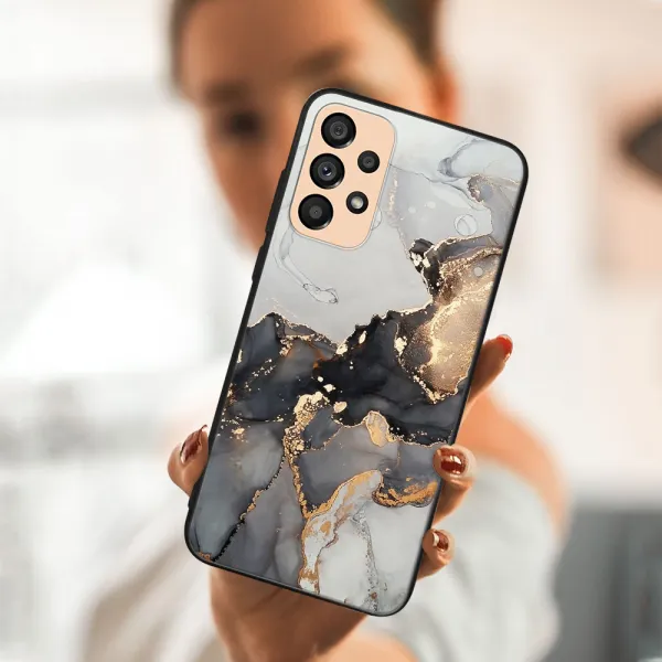 MY ART Ochranný obal Samsung Galaxy A53 5G -GREY MARBLE (140)