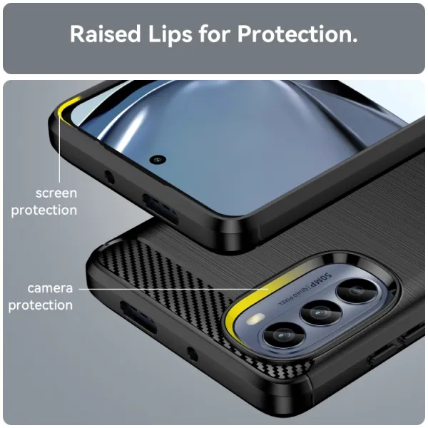FLEXI TPU Kryt pre Motorola Moto G62 5G čierny