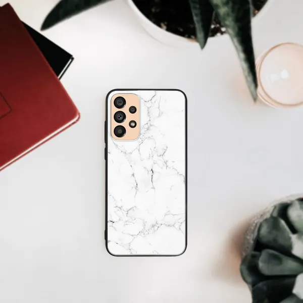 MY ART Ochranný obal Samsung Galaxy A53 5G -WHITE MARBLE (144)