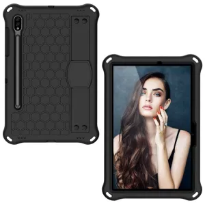 KIDDO Detský obal pre Samsung Galaxy Tab S8 / Tab S7 čierny