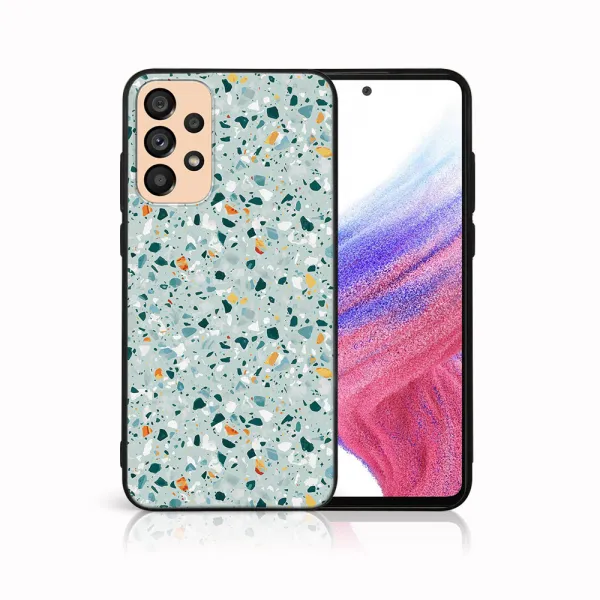 MY ART Ochranný obal Samsung Galaxy A53 5G -BLUE TERRAZZO (164)