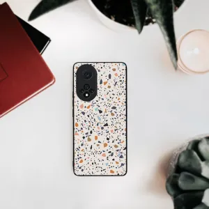MY ART Silikónový obal Honor 50 / Huawei Nova 9 -BEIGE TERRAZZO (162)