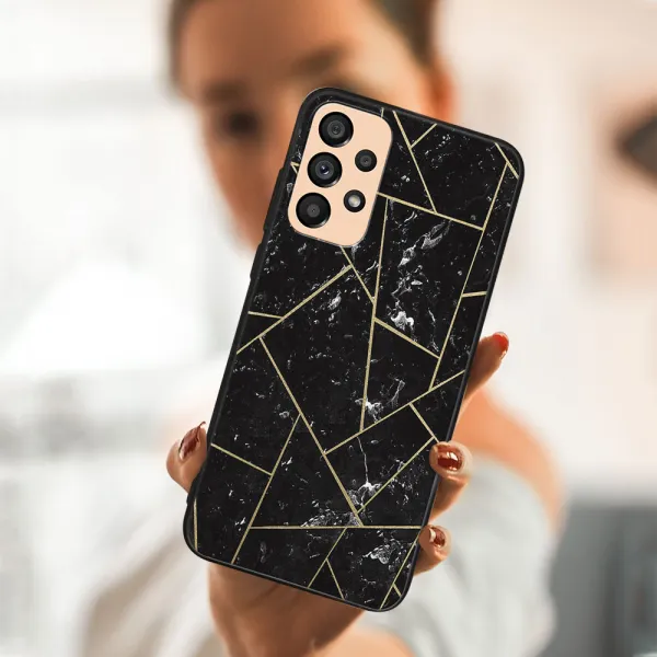 MY ART Ochranný obal Samsung Galaxy A53 5G -POLYGONAL (150)