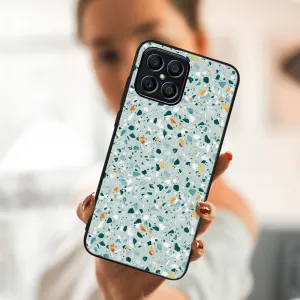 MY ART Ochranný obal Honor X8 -BLUE TERRAZZO (164)