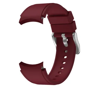 SOFT Remienok pre Samsung Galaxy Watch 4 (40 / 44mm) 4 Classic (42 / 46mm) bordový