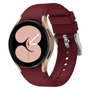 SOFT Remienok pre Samsung Galaxy Watch 4 (40 / 44mm) 4 Classic (42 / 46mm) bordový