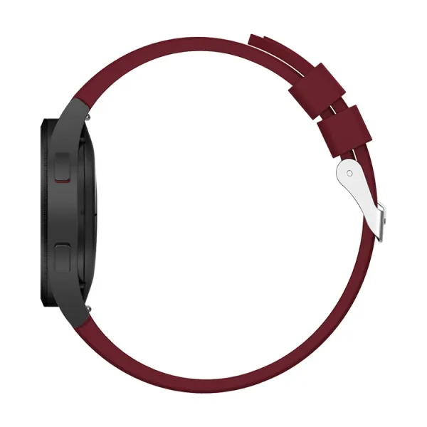 SOFT Remienok pre Samsung Galaxy Watch 4 (40 / 44mm) 4 Classic (42 / 46mm) bordový