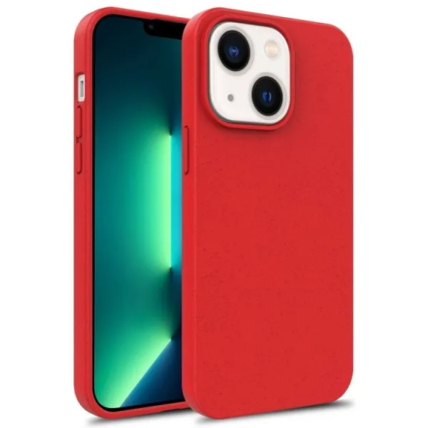 ECO RUBBER Ochranný obal Apple iPhone 14 Plus červený