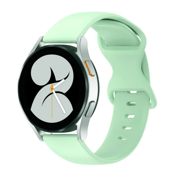 BUTTERFLY Silikónový remienok  Samsung Galaxy Watch 4 (40 / 44mm) 4 Classic (42 / 46mm) zelený