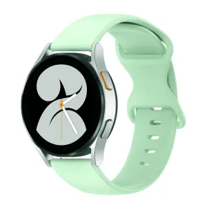 BUTTERFLY Silikónový remienok  Samsung Galaxy Watch 4 (40 / 44mm) 4 Classic (42 / 46mm) zelený