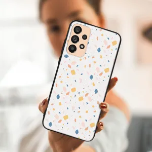 MY ART Ochranný obal Samsung Galaxy A53 5G -ORANGE TERRAZZO (165)