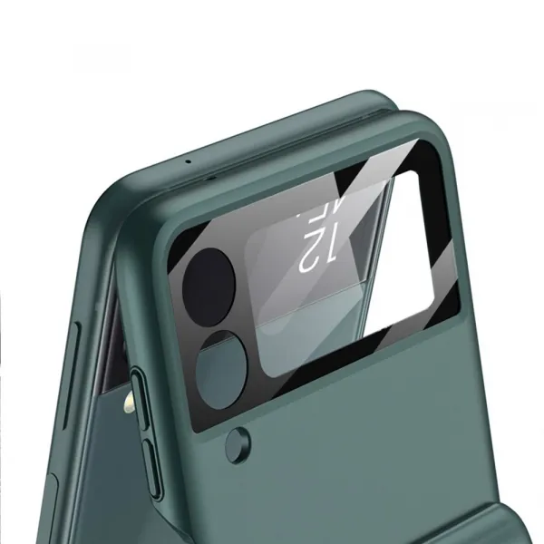 GKK MAGNETIC Plastový obal Samsung Galaxy Z Flip4 5G modrý