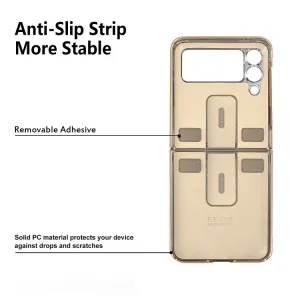 GKK HANDBAG Ochranný obal Samsung Galaxy Z Flip 3 5G biely