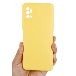 RUBBER Ochranný kryt pre ZTE Blade A51 2020 žltá