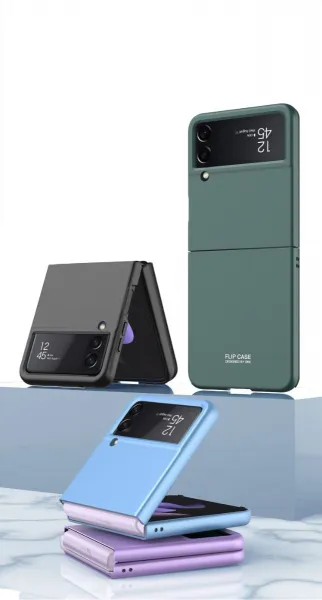 GKK Plastový kryt Samsung Galaxy Z Flip4 5G tmavozelený
