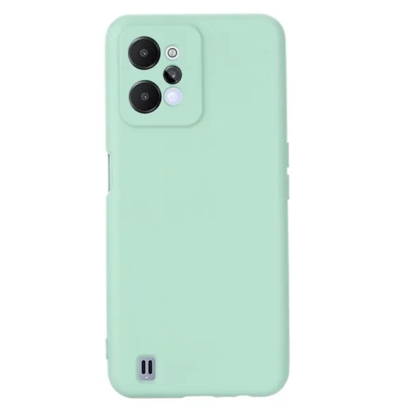 RUBBER Ochranný kryt pre Realme C31 zelený
