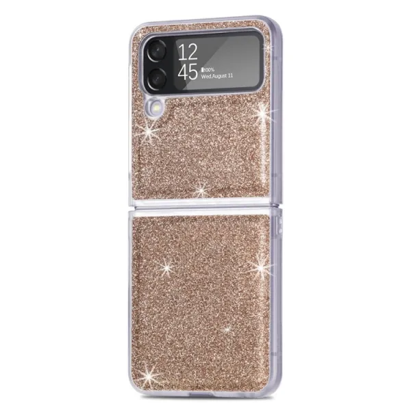 JSM GLITTER Ochranný obal Samsung Galaxy Z Flip4 5G zlatý