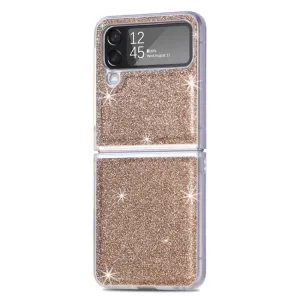 JSM GLITTER Ochranný obal Samsung Galaxy Z Flip4 5G zlatý