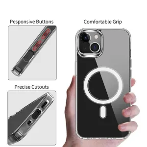 TRANSPARENT MAGSAFE Kryt pre Apple iPhone 14 Plus priehľadný