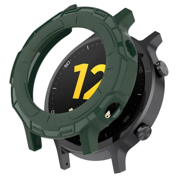 TPU Ochranný obal Realme Watch S (RMA207) tmavozelený