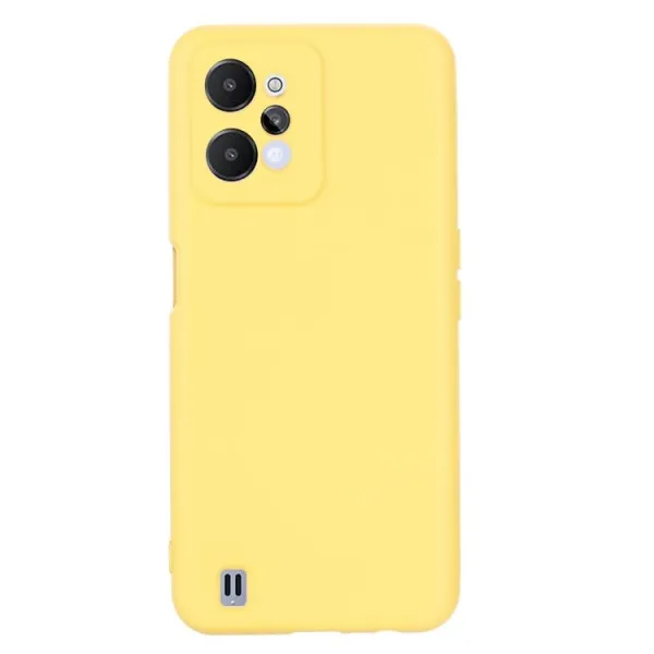RUBBER Ochranný kryt pre Realme C31 žltý