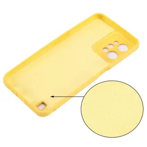 RUBBER Ochranný kryt pre Realme C31 žltý