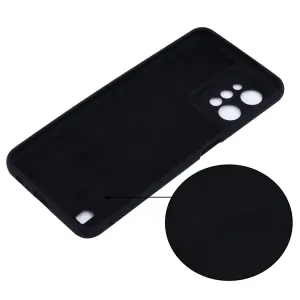 RUBBER Ochranný kryt pre Realme C31 čierny