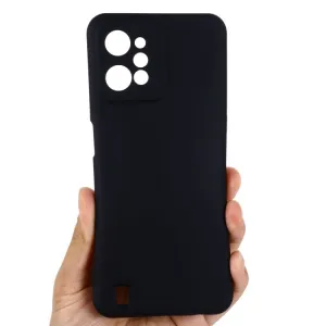 RUBBER Ochranný kryt pre Realme C31 čierny