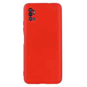 RUBBER Ochranný kryt pre ZTE Blade A51 2020 červená