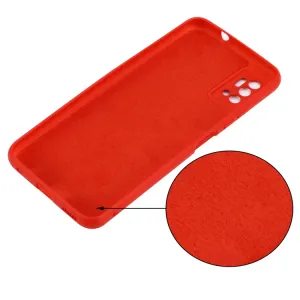 RUBBER Ochranný kryt pre ZTE Blade A51 2020 červená