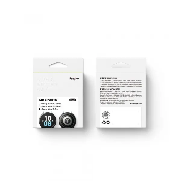 RINGKE AIR Puzdro pre Samsung Galaxy Watch 5 Pro 45mm čierne