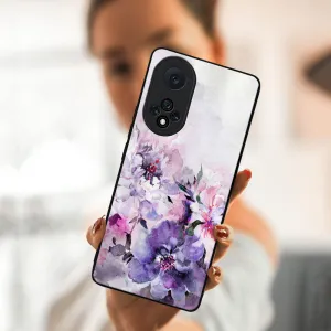 MY ART Silikónový obal Honor 50 / Huawei Nova 9 -PEONIES (156)