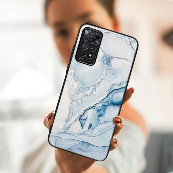 MY ART Ochranný obal Xiaomi Redmi Note 11 / Note 11S -LIGHT BLUE (149)