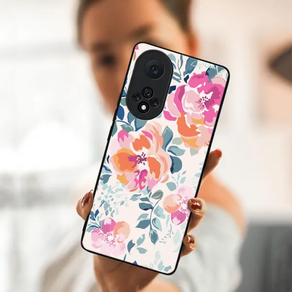 MY ART Silikónový obal Honor 50 / Huawei Nova 9 -BLOSSOM (160)