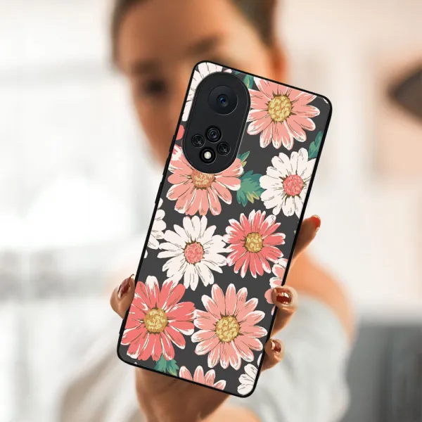 MY ART Silikónový obal Honor 50 / Huawei Nova 9 -DAISY (161)