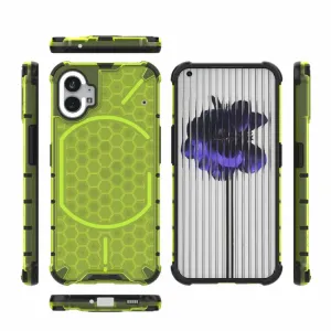 HONEYCOMB Ochranný kryt Nothing Phone 1 zelený