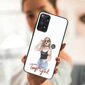 MY ART Ochranný obal Xiaomi Redmi Note 11 / Note 11S -TOUGH GIRL (131)