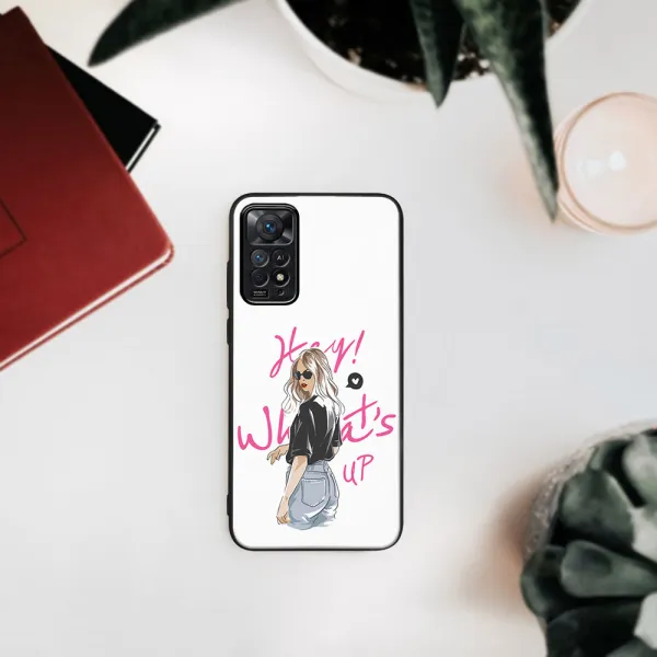 MY ART Ochranný obal Xiaomi Redmi Note 11 / Note 11S -WHATSUP (132)