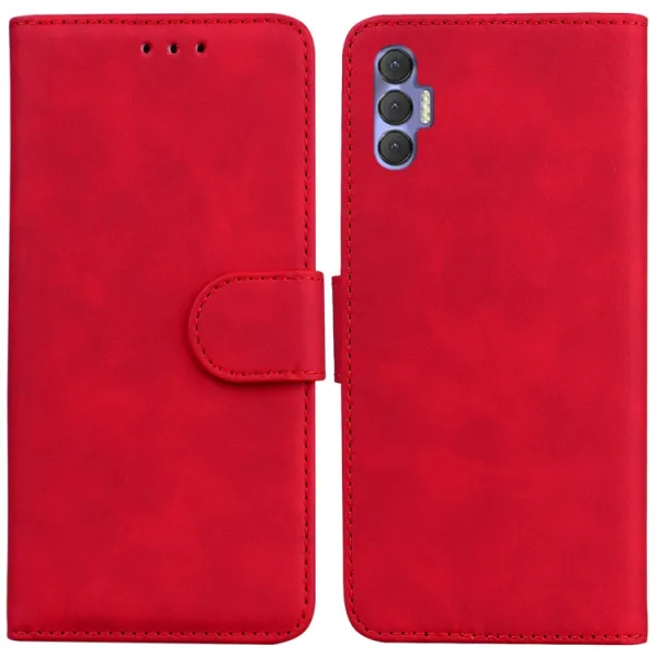 Peňaženkové puzdro pre Tecno Spark 8 Pro červené