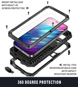 R-JUST Extra odolný kryt Apple iPhone 14 Pro čierny