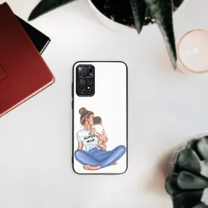 MY ART Ochranný obal Xiaomi Redmi Note 11 / Note 11S -SUPERMOM (112)