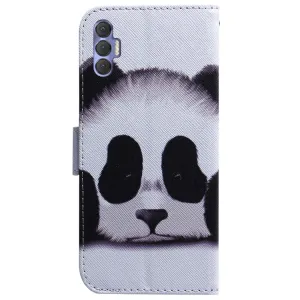 ART Peňaženkový kryt Tecno Spark 8 Pro PANDA